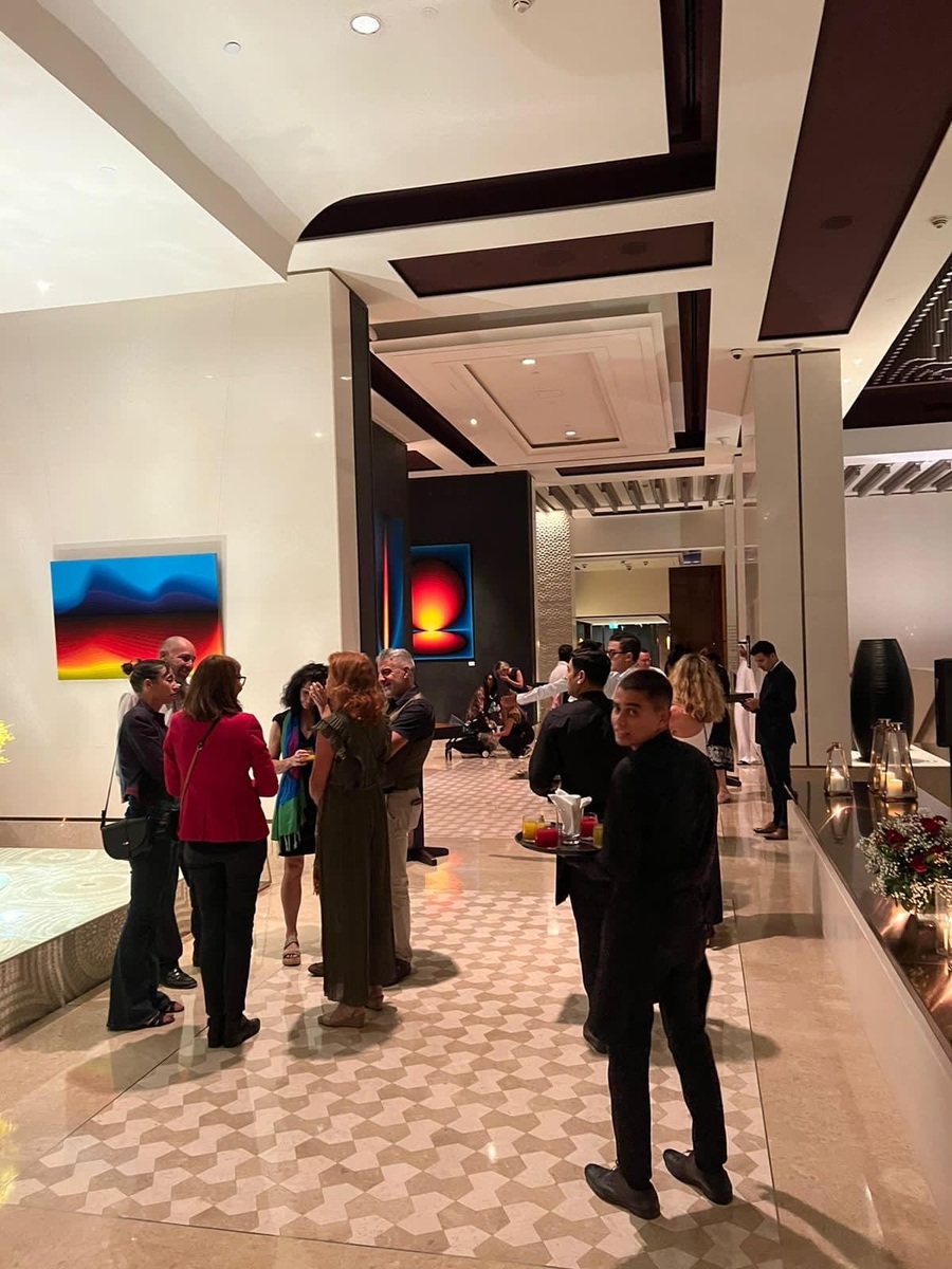 Abu Dhabi Solo Show — The Luminous Quest — 9