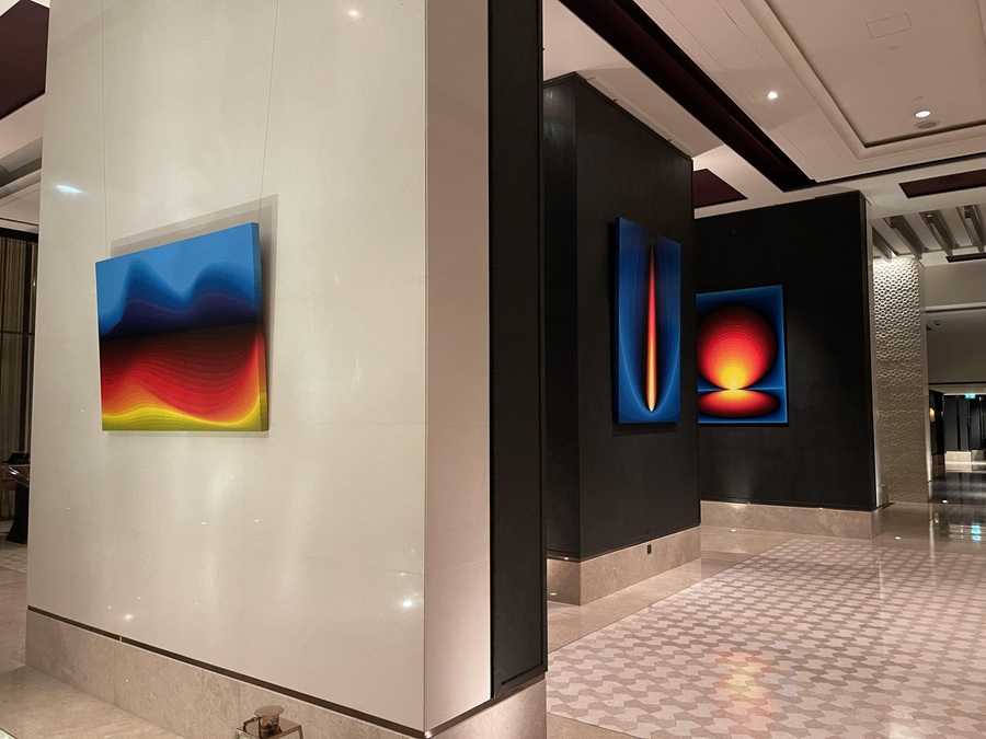 Abu Dhabi Solo Show — The Luminous Quest — 12