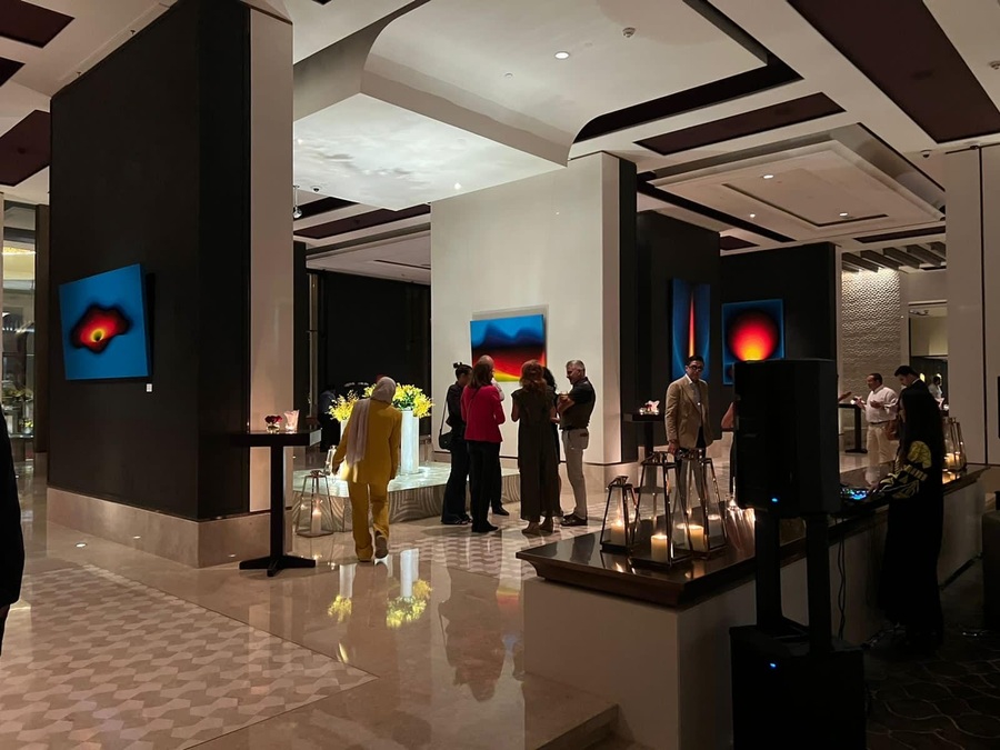 Abu Dhabi Solo Show — The Luminous Quest — 6