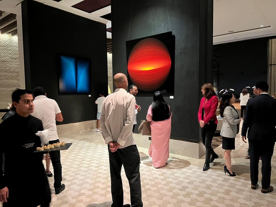 Abu Dhabi Solo Show — The Luminous Quest — 7
