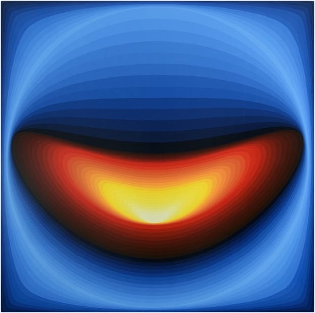 Heart Light 4 — Khourassani Younes, peinture cellulosique